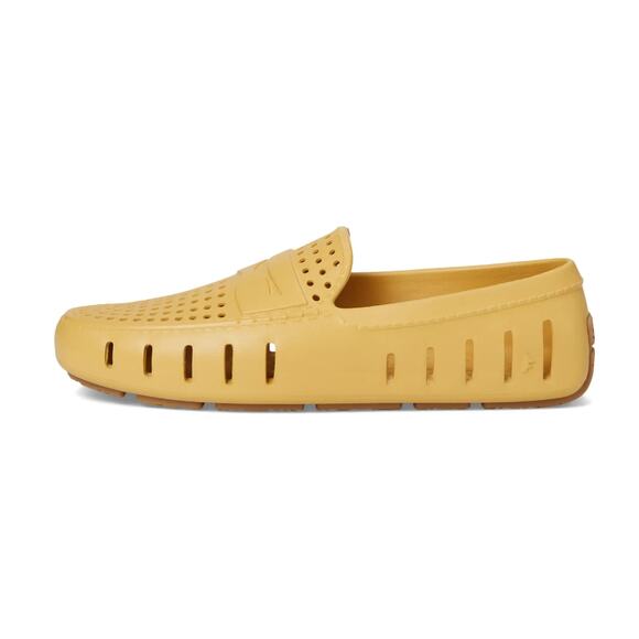 Floafers Mens Country Club Driver 2.0 Loafer Size 11 Yellow Dunne Gum NWT main image 4